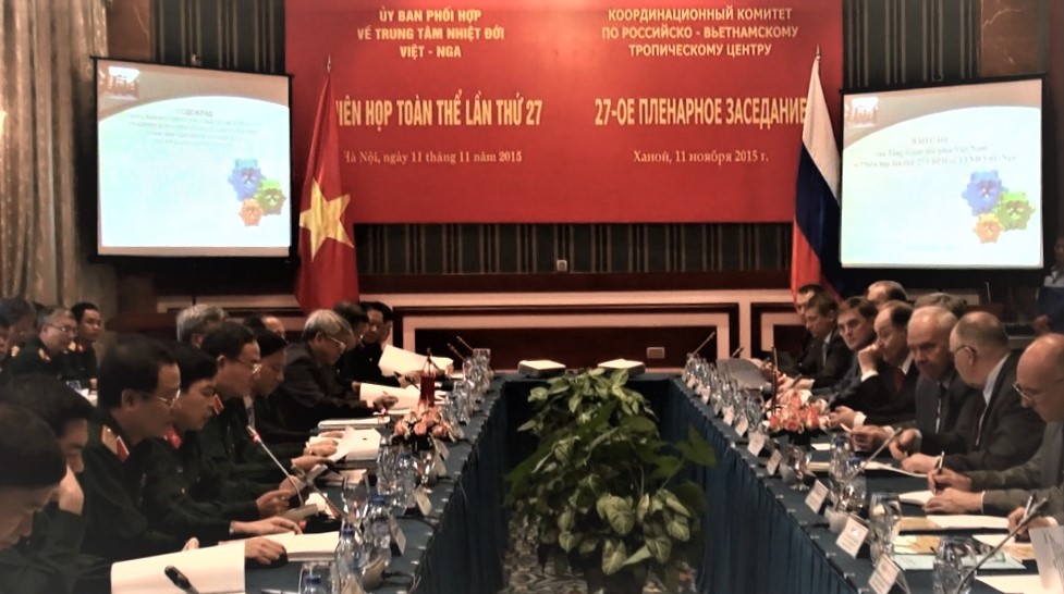 Phiên họp Lần thứ 27 Ủy ban Phối hợp về Trung tâm Nhiệt đới Việt - Nga