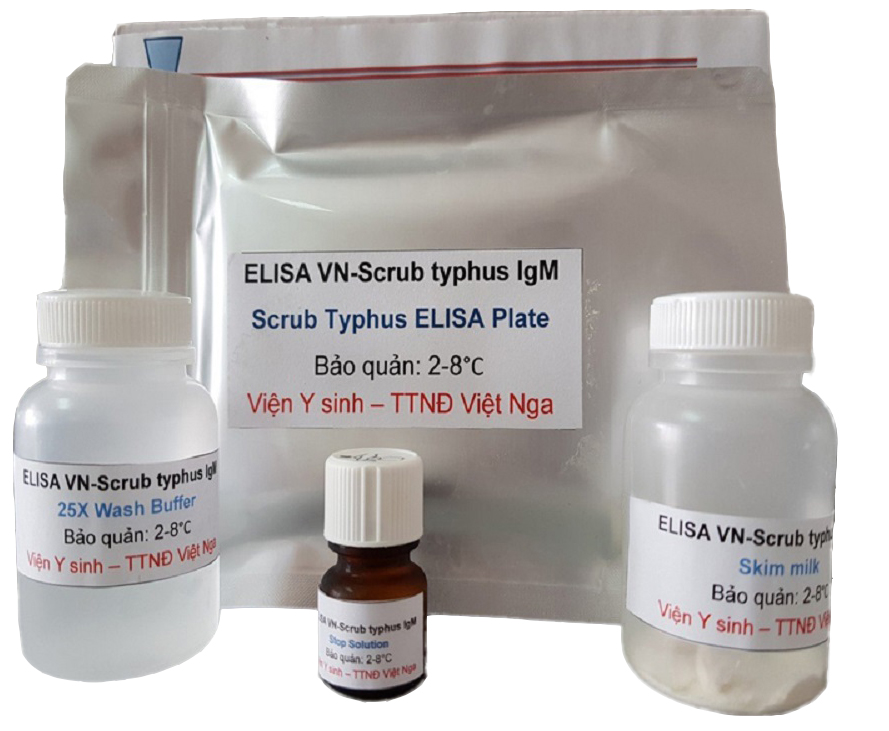 Bộ kit ELISA VN-Scrub typhus IgM