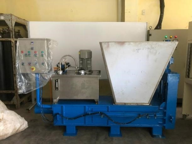 Máy ép tạo khối chất thải rắn METK.VN21