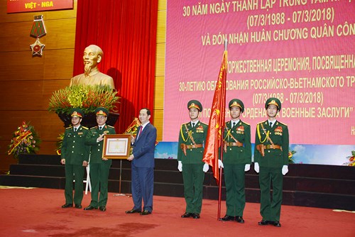 Trung tâm Nhiệt đới Việt – Nga tổ chức Lễ Kỷ niệm 30 năm Ngày thành lập và đón nhận Huân chương Quân công hạng Ba