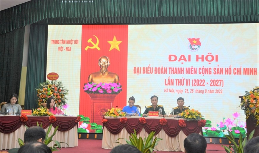 Đại hội đại biểu Đoàn Thanh niên Cộng sản Hồ Chí Minh Trung tâm Nhiệt đới Việt - Nga lần thứ VI (2022-2027)