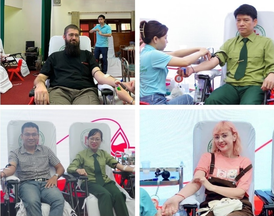 Trung tâm Nhiệt đới Việt - Nga tổ chức hiến máu tình nguyện năm 2022