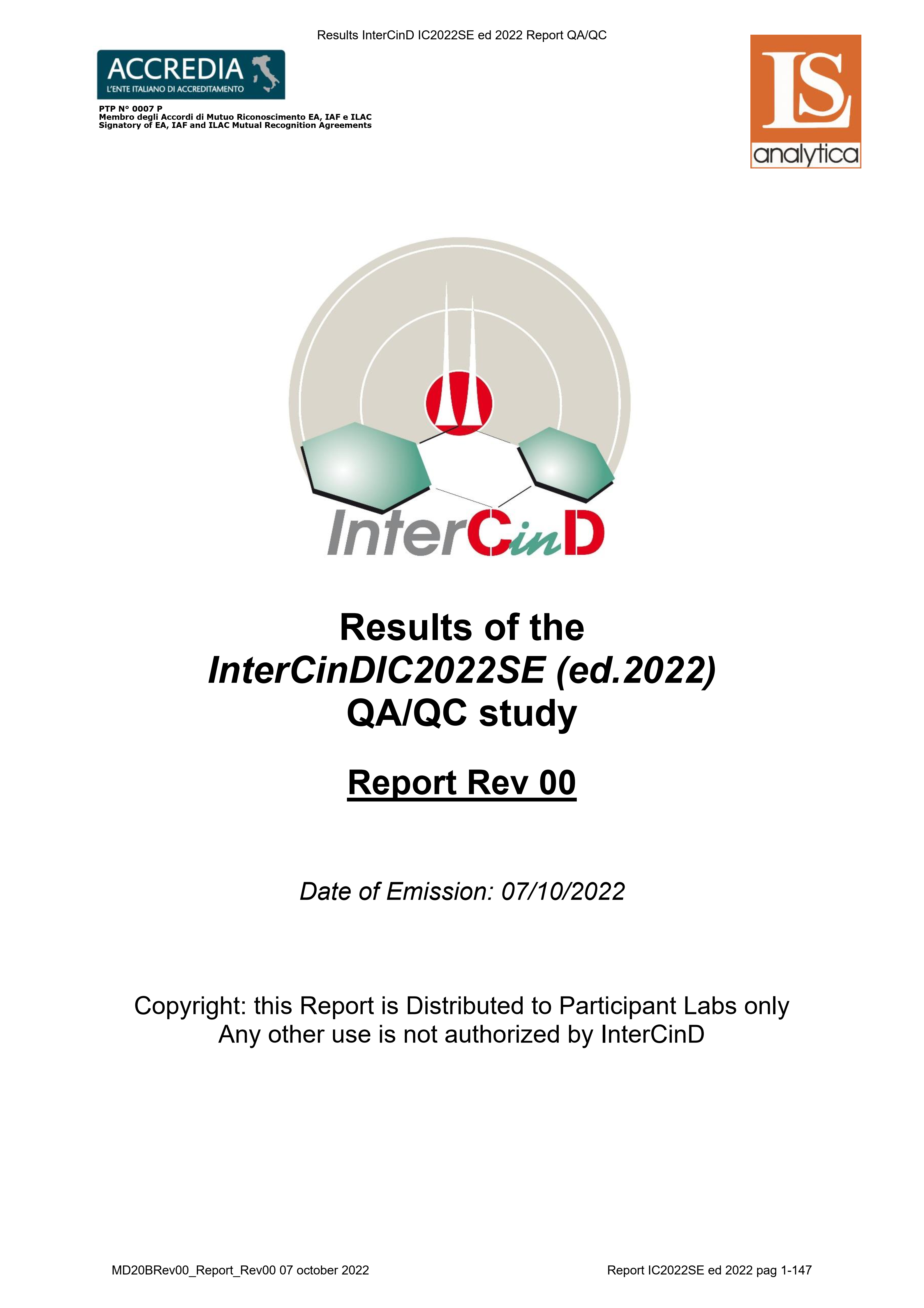 Phòng thí nghiệm Phân viện Hóa-Môi trường đạt kết quả cao trong chương trình liên kết chuẩn quốc tế năm 2022 về phân tích dioxin/furan và các chất “tương tự” dioxin do LabService Analytica SRL của Italy tổ chức
