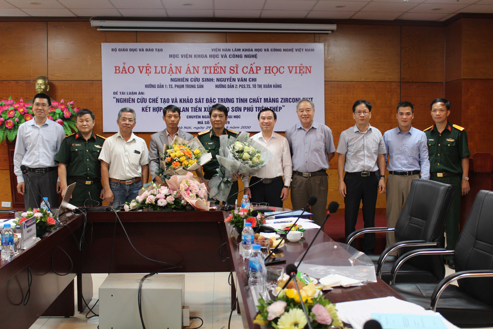 Lễ bảo vệ Luận án Tiến Sĩ của nghiên cứu sinh Nguyễn Văn Chi