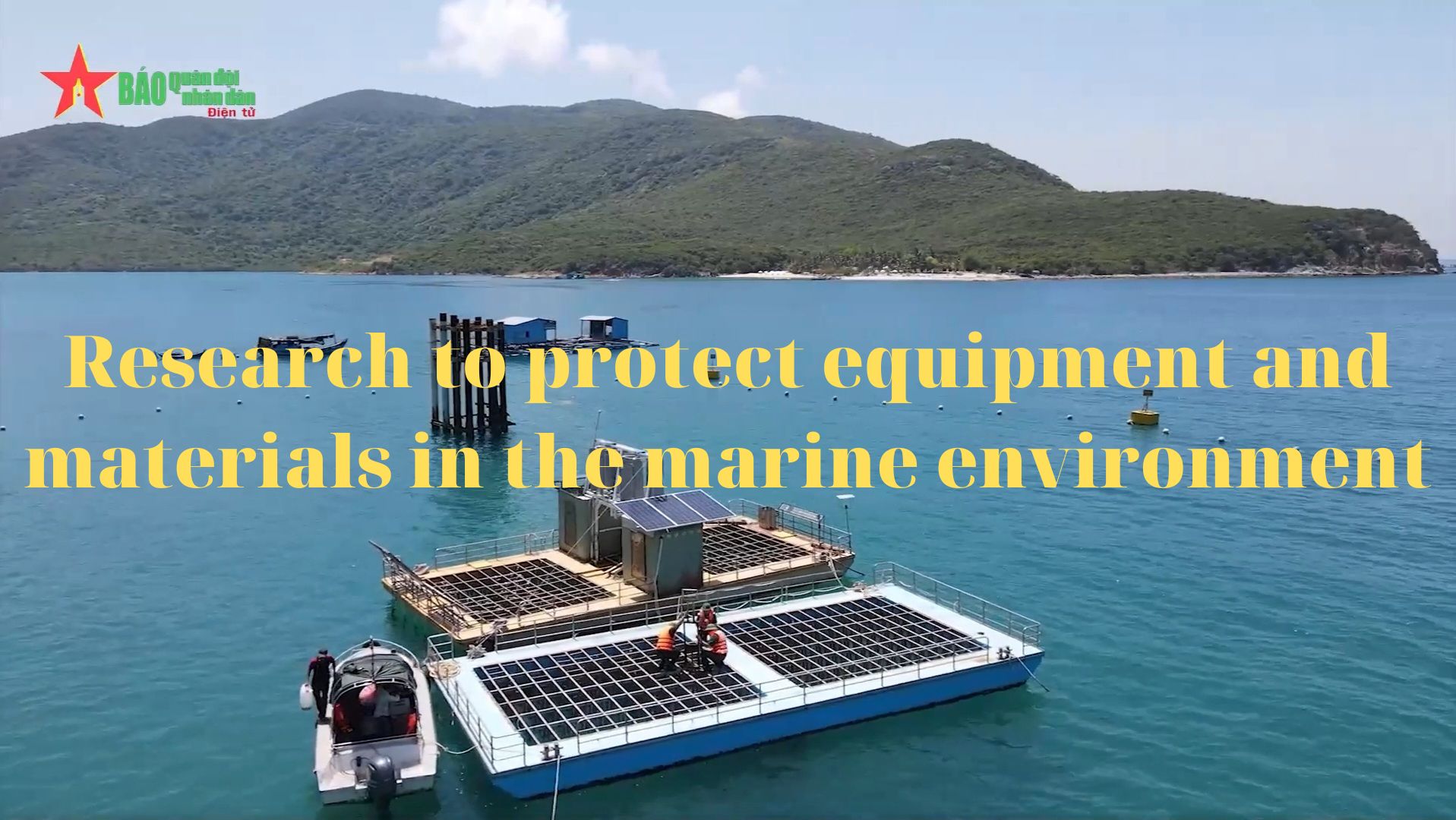 Research to protect eqiupment and materials in the marine environtment