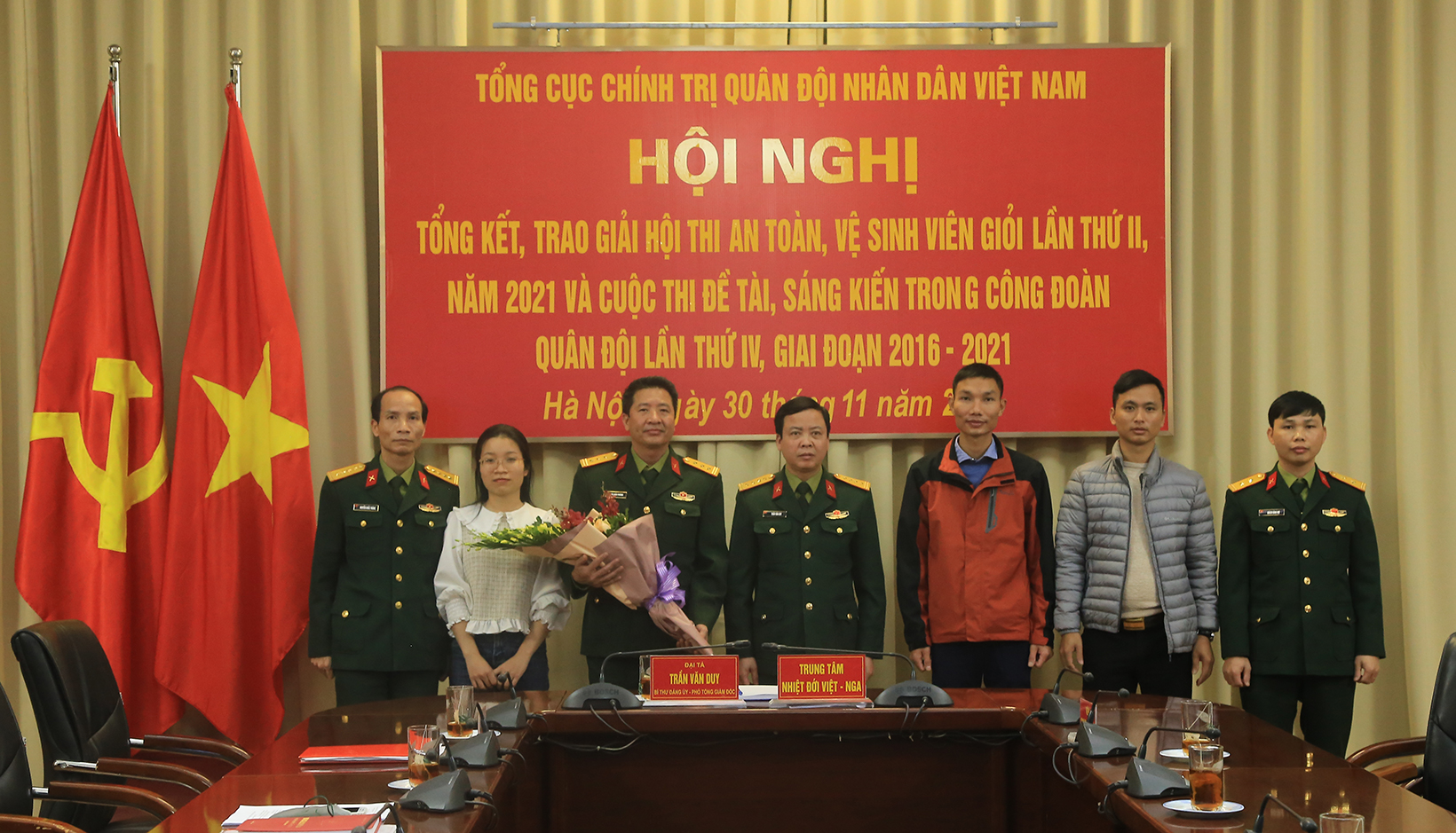 Trung tâm Nhiệt đới Việt - Nga đạt kết quả cao  Cuộc thi Đề tài, sáng kiến trong Công đoàn Quân đội